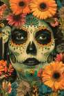 Close-up of womans head with makeup Art Print